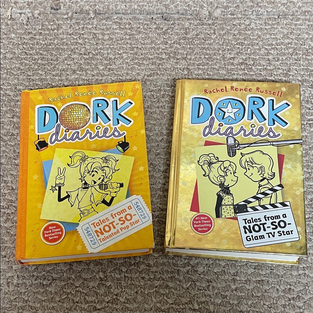 Dork Diaries Book Set - Yellow Covers